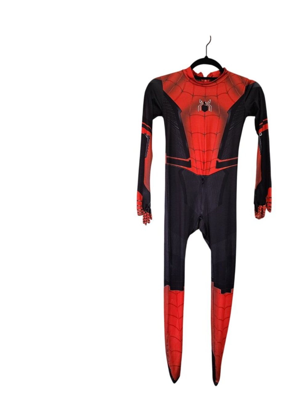 Spider Man One Piece With mask Halloween Dress up Child size 130 / 7/8